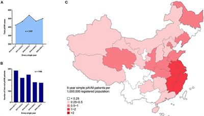 Novel classification for simple peripheral arteriovenous malformations based on anatomic localization: Prevalence data from the tertiary referral center in China